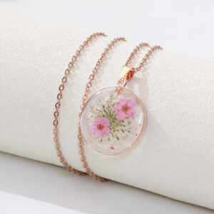 Rose gold narcissus (diameter 26mm)