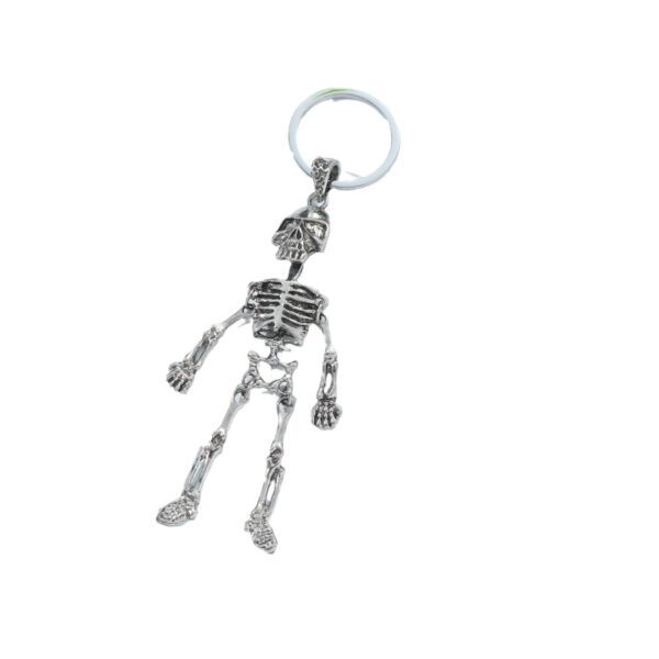 Wholesale Easter gift niche metal decorations skull keychain pendant Halloween pendant holiday small gift