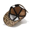 Wholesale Spring and summer fashion leopard print baseball cap outdoor casual peaked cap men's and women's youth sun protection sun hat