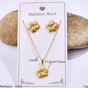 Gold / 17.5mm*19mm / 1 Piece