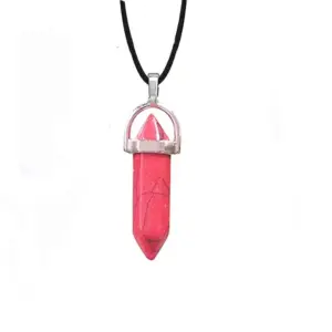 Korean Pine + Leather Rope