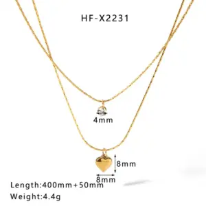 HF-X2231-Gold / 18K