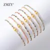 Wholesale Modern Style Eye Titanium Steel Enamel Bracelets