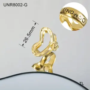 Open Oval Gold / size 8