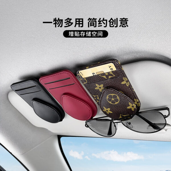 oly-57553022a269c4335c7c8d8f671e190a Wholesale Car Glasses Clip Multifunctional Car Sunglasses Clip Storage Clip OLY Exclusive