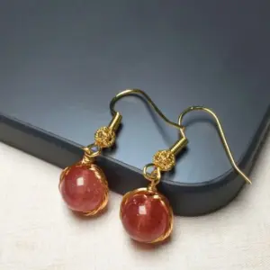 Strawberry Quartz Pairs