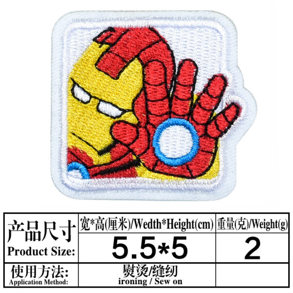 Wholesale Cartoon cloth stickers ironing anime character patch OLY Exclusive