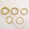 Wholesale PVD Coated 18K Gold Plated Geometric Stainless Steel Casual Simple Style Waterproof Non Tarnish Bracelets