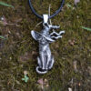 Wholesale Halloween Special: Witchcraft Celtic Black Cat Necklace for Witchcraft Lovers and Cat Lovers