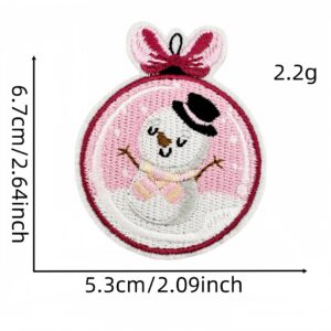 Pink cartoon cloth sticker 9#
