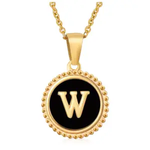 Gold W (Including Chain)