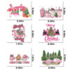 Wholesale Christmas Stickers Hot-Selling Christmas Transfer Stickers