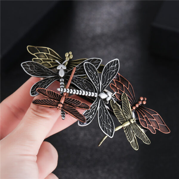 oly-57bf7ab0d18b9470018dce92a131f0ed Wholesale European and American Retro Steampunk Style Hair Clips Cross-Border Combination Hair Clips Alloy Electroplated Brushed Alloy Hair Clips