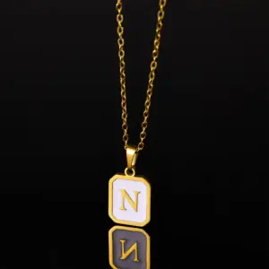 Gold / Letter N