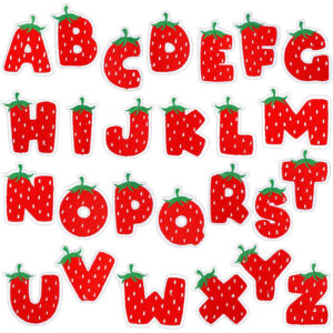 Set of 26 strawberries