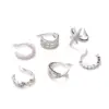 Wholesale Exaggerated U Shape Copper Earrings