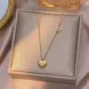 oly-57ef1e0456ad87c0d0e549c6065365ce Wholesale Jewelry Lady Heart Shape 304 Stainless Steel Plating Pendant Necklace Cable Chain