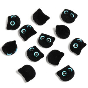 Black-blue eyes / 16x19mm