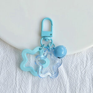 Double Star Bell Pendant-Blue