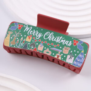 Christmas red clip 3