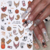 Wholesale DIY Wraps For Craft Cartoon Halloween Nail Art Stickers