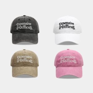 Wholesale European and American Trendy Fashion Soft Top Face-Slimming Baseball Cap with Letter Embroidery, Casual Sun Protection Hat