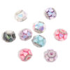 Wholesale Diamond studded heart-shaped bead