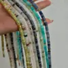 Wholesale PVD Coated 18K Gold Plated Natural Stone IG Style Waterproof Non Tarnish Necklace