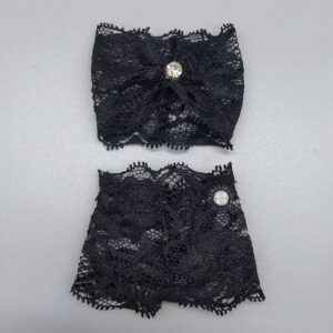 Fat Body Diamond Lace Black Underwear