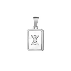 Silver / Letter X without Chain