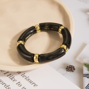 #1 black bracelet large