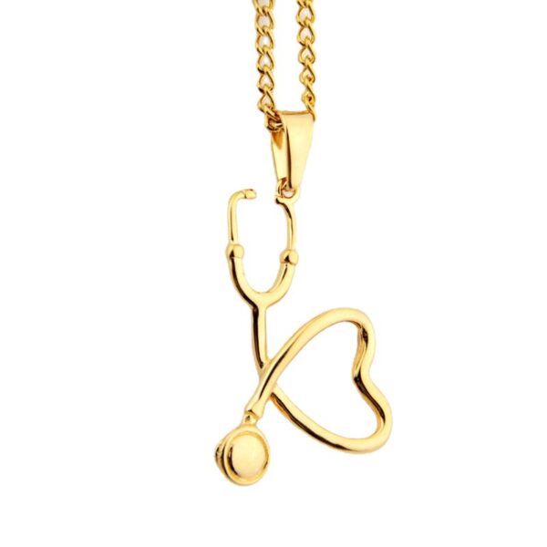 oly-587a2b4094aab1a60653f59f0cfa44d7 Wholesale titanium steel stethoscope pendant hip hop titanium steel necklace jewelry