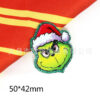 Wholesale Powder Cartoon Christmas Snowman Jewelry Acrylic Pin