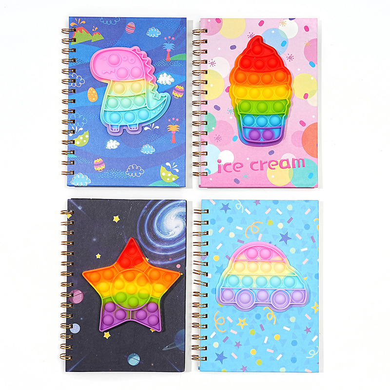 Wholesale Bubble p Coil Book Decompression Silicone Book