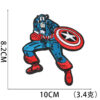Wholesale Xiaotian Iron Man Embroidery Cloth Sticker Computer Embroidery Zhangzi Label Ironing Patch Cartoon Marvel Embroidery Hulk