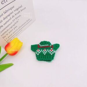 Rx130 sweater-green pattern