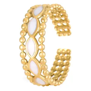 18K Real Gold Dots 5807( 1.4G)