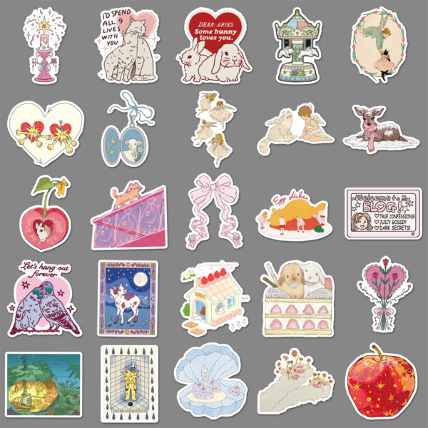 Wholesale Fairy Tale Cartoon Stickers - Cute and Girly Stickers