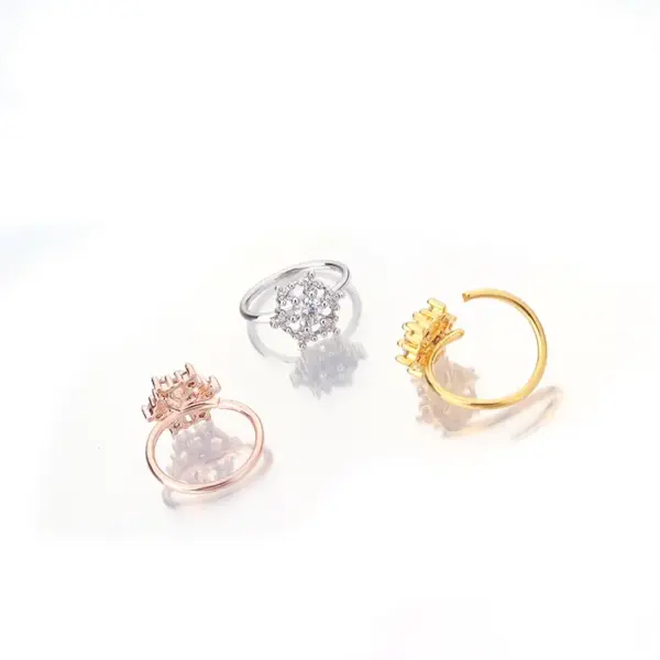 Wholesale Nose Rings & Studs Fashion Star Copper