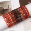 Wholesale Fashion Marble Agate Beaded Bracelets 1 Piece