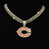 Wholesale NFL Amazon explosions European and American bears necklace alloy personality necklace jewelry factory direct sales