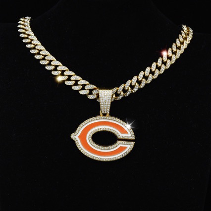 Wholesale NFL Amazon explosions European and American bears necklace alloy personality necklace jewelry factory direct sales