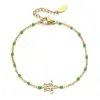 Wholesale Elegant Cute Handmade Tortoise Steel Twisted Rope Chain Lobster Trigger Clasp Closure Chain & Link Bracelets Wholesale