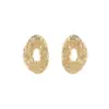 Wholesale Fashion Irregular 304 Stainless Steel Earrings For Women Unique Design High-End Sensual Non-Mainstream Ear Accessories Vacuum Plating