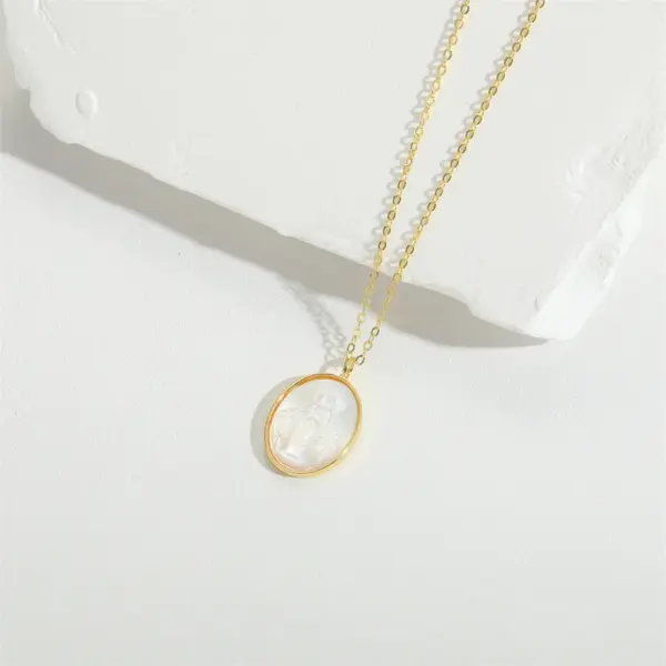 Wholesale 14K Gold Plated Copper Electroplating Zircon Ladybugs Mushroom Bow Knot Plating Inlay Simple Style Pendant Necklace For Women's