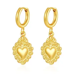 Golden Heart Density Ear Clip MS-682