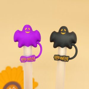 Silicone [ghost] dustproof straw cap / Bag does not include straw