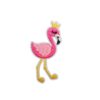 oly-59132338f66a775b30d0330434e37703 Wholesale Flamingo Embroidered Cloth Patch Bag Decorative Elegant Red Crane Patch Cute Cole Flamingo Computer Embroidered Label