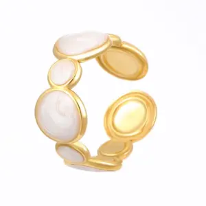 55 18K Real Gold round Combination DZ-622