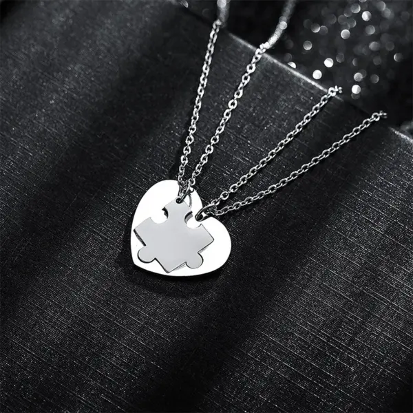 Wholesale Fashion Heart Shape Stainless Steel Polishing Pendant Necklace